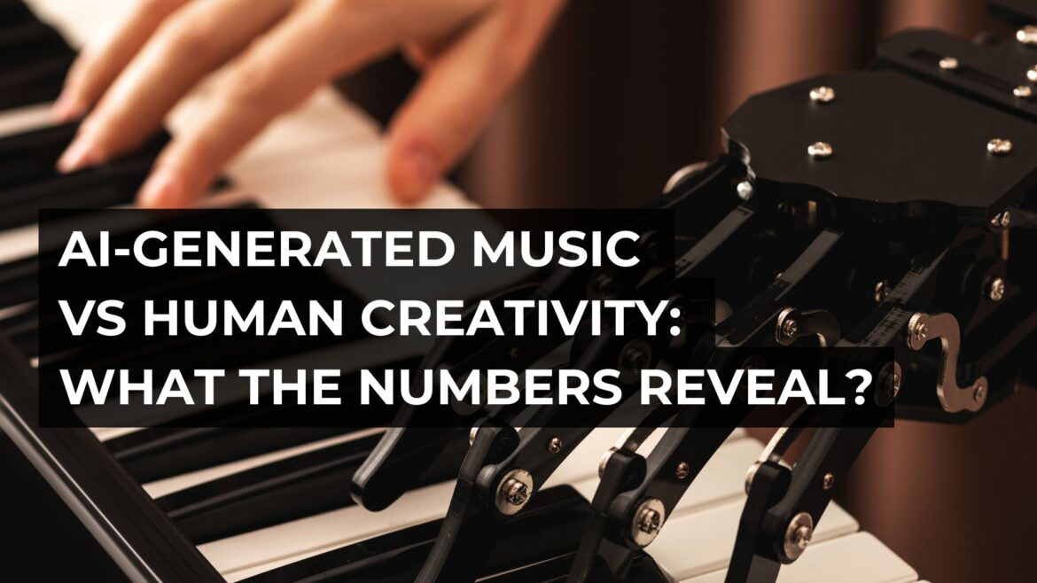 Human-Generated Music vs. AI-Generated Music: Data, Trends, and Creative Impact